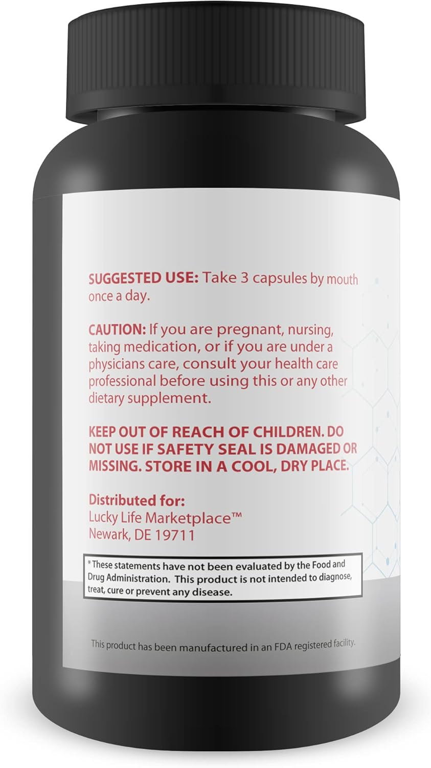 Men's Prostate Health Supplement - Boost Male Strength for Full Bladder Emptying Day & Night - Promote Blood Flow with Green Tea - Urinary Support Formula for Men