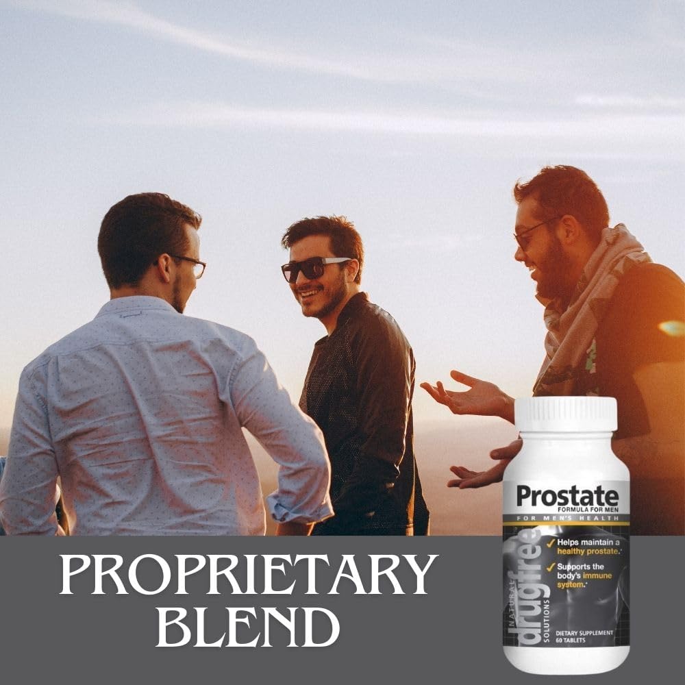 Men's Prostate Health Support Supplement with Saw Palmetto and Beta-Sitosterol - Reduce Frequent Bathroom Trips - 60 Tablets by Dr. Newton’s Naturals