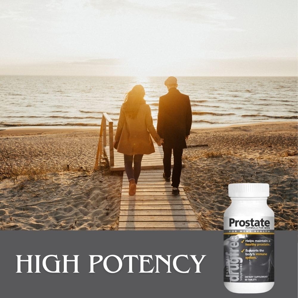 Men's Prostate Health Support Supplement with Saw Palmetto and Beta-Sitosterol - Reduce Frequent Bathroom Trips - 60 Tablets by Dr. Newton’s Naturals