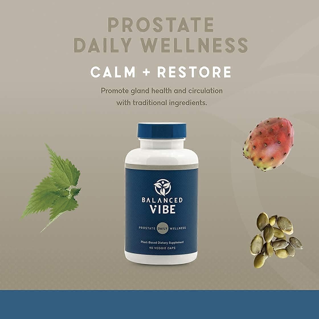 Men's Prostate & Joint Wellness Herbal Supplement Bundle - Supports Mobility, Sleep, and Urinary Health - 90 Capsules Each