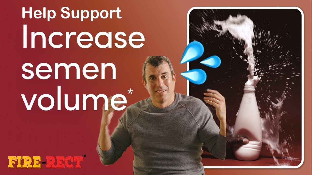 Men's Semen Health & Fertility Supplement - Increase Semen Volume & Taste - Doctor Formulated Semen Volumizer - 90 Tablets (45 Days)