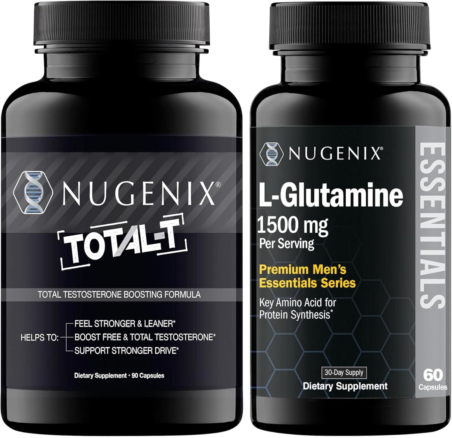 Men's Strength & Stamina Enhancer with L-Glutamine by Nugenix Essentials