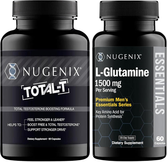 Men's Strength & Stamina Enhancer with L-Glutamine by Nugenix Essentials