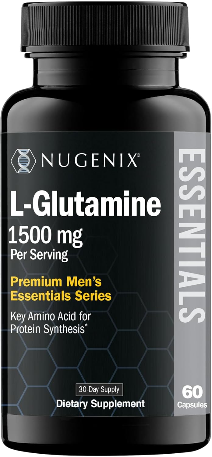 Men's Strength & Stamina Enhancer with L-Glutamine by Nugenix Essentials