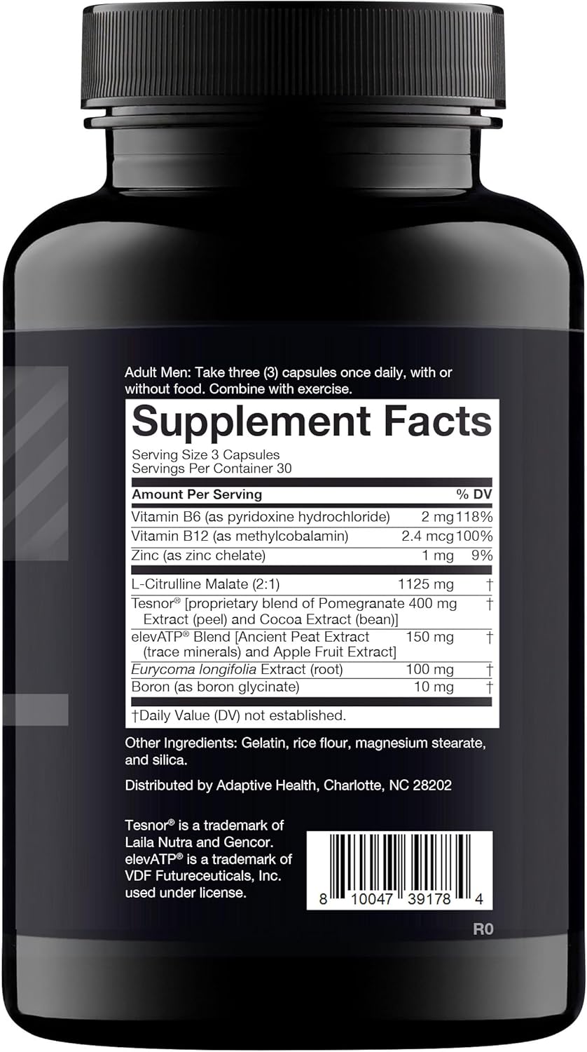 Men's Strength & Stamina Enhancer with Tribulus Terrestris Extract - Nugenix Essentials
