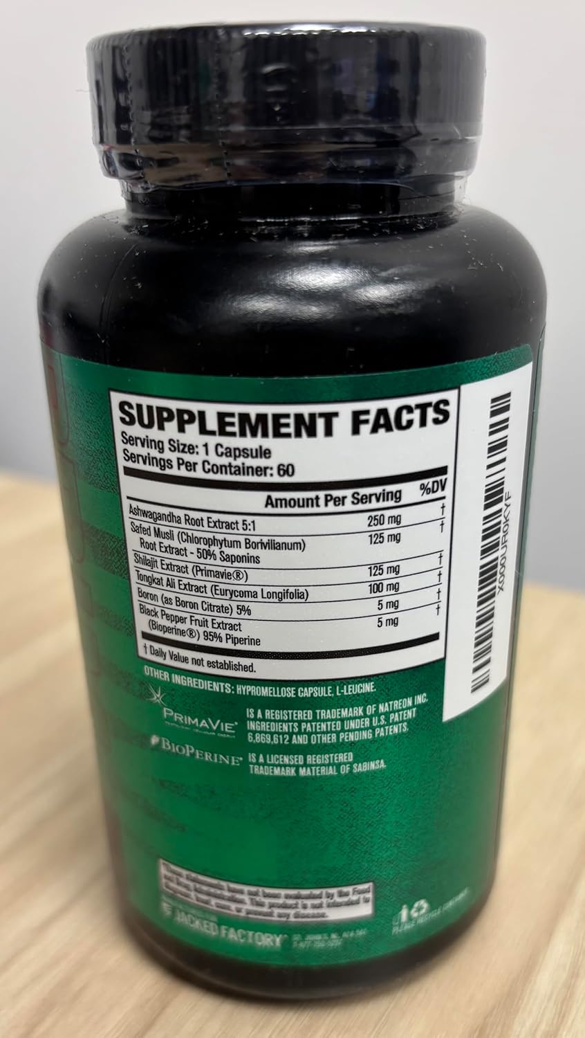 Men's Strength & Stamina Enhancers - PRIMASURGE & Primasurge Max Combo Pack - with Tongkat Ali, PrimaVie, Ashwagandha - 60 Capsules & 90 Capsules