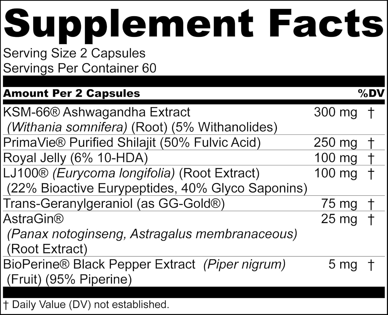 Men's Testosterone Supplement for Hormone Support, Energy Boost, Muscle Building, Stress Reduction - Trusted by Health Experts - 1 Month Supply