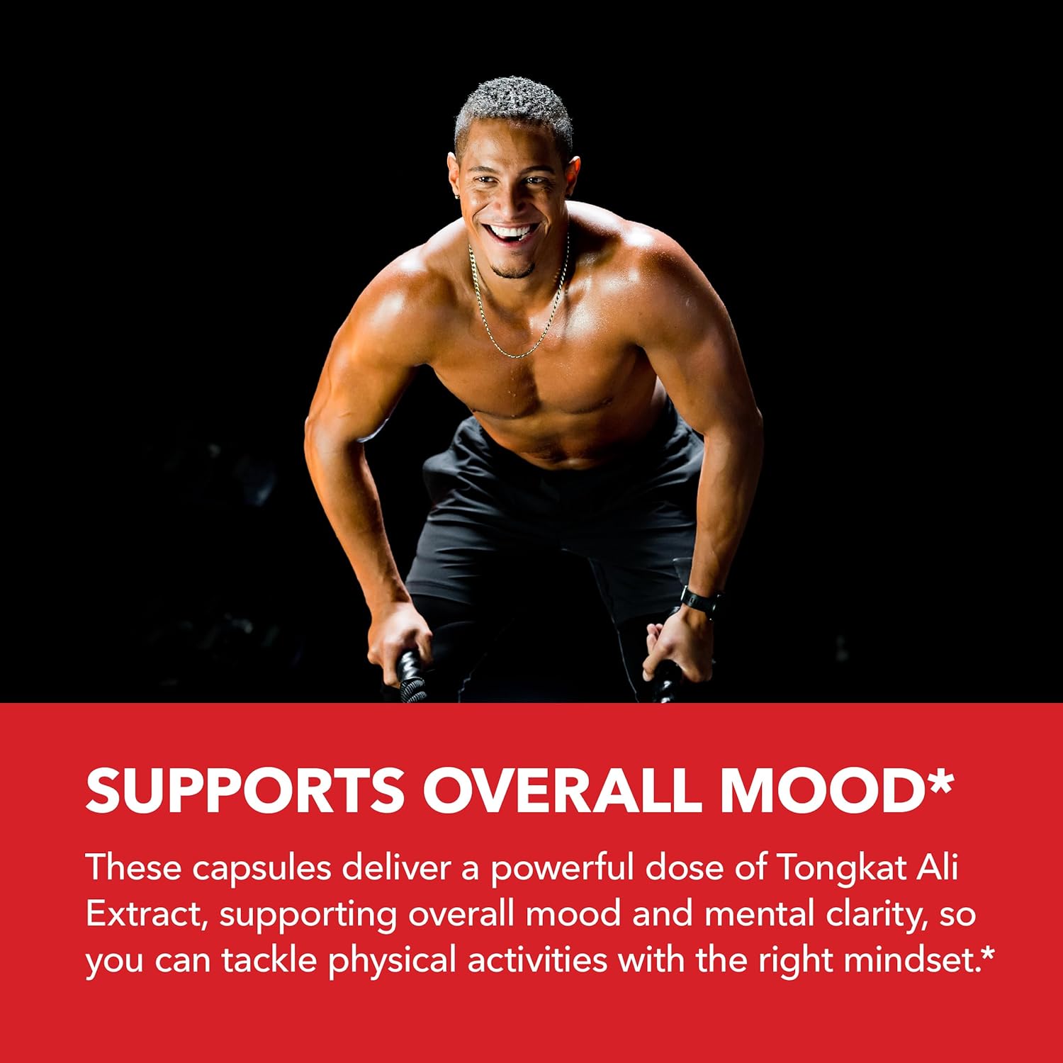 Men's Tongkat Ali Longjack Capsules - 1,250mg Per Serving - Eurycoma Longifolia Extract - Supports Male Health, Energy, Performance - 120 Count - Non-GMO, Vegetarian - 2 Month Supply