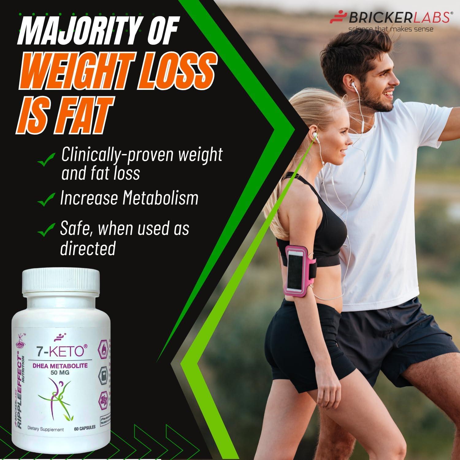 MetaboBoost Duo: 7-Keto DHEA Fat-Burning Support & B12 Blast Energy Vitamins