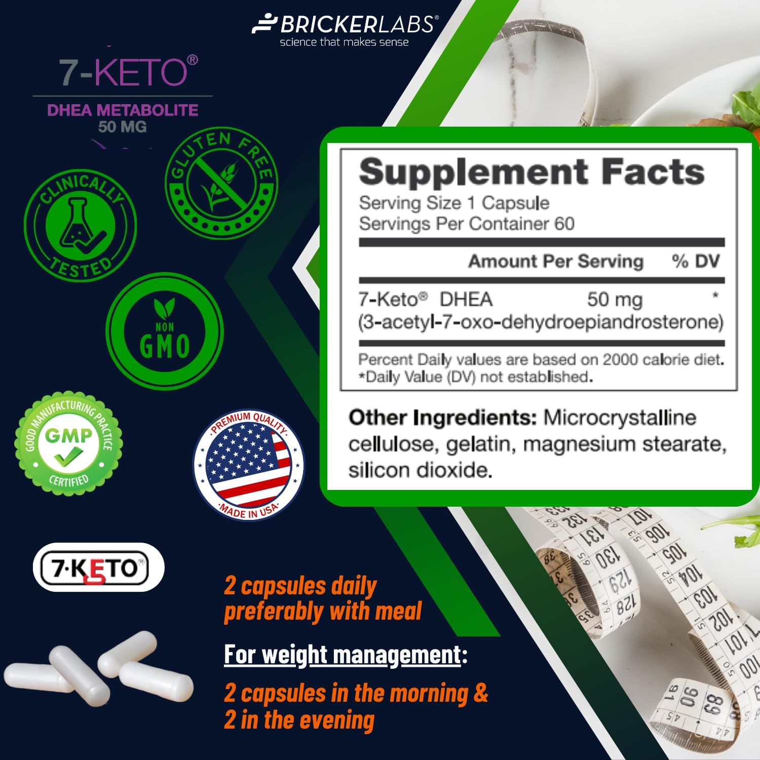 MetaboBoost Duo: 7-Keto DHEA Fat-Burning Support & B12 Blast Energy Vitamins
