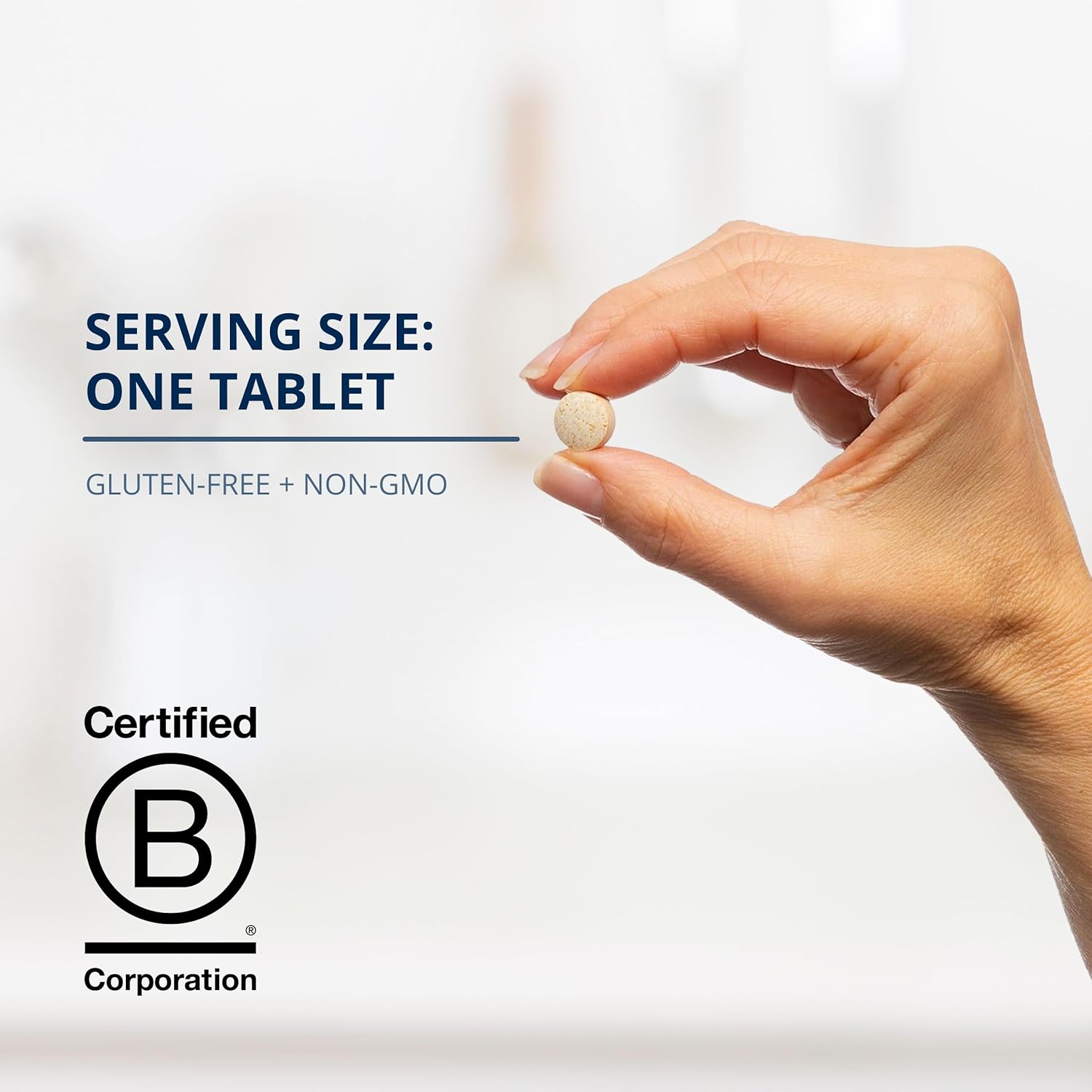 Metagenics Adrenogen - Raw Adrenal Complex for Hormone Balance - B Vitamins & PABA - Non-GMO - Gluten-Free - 90 Tablets