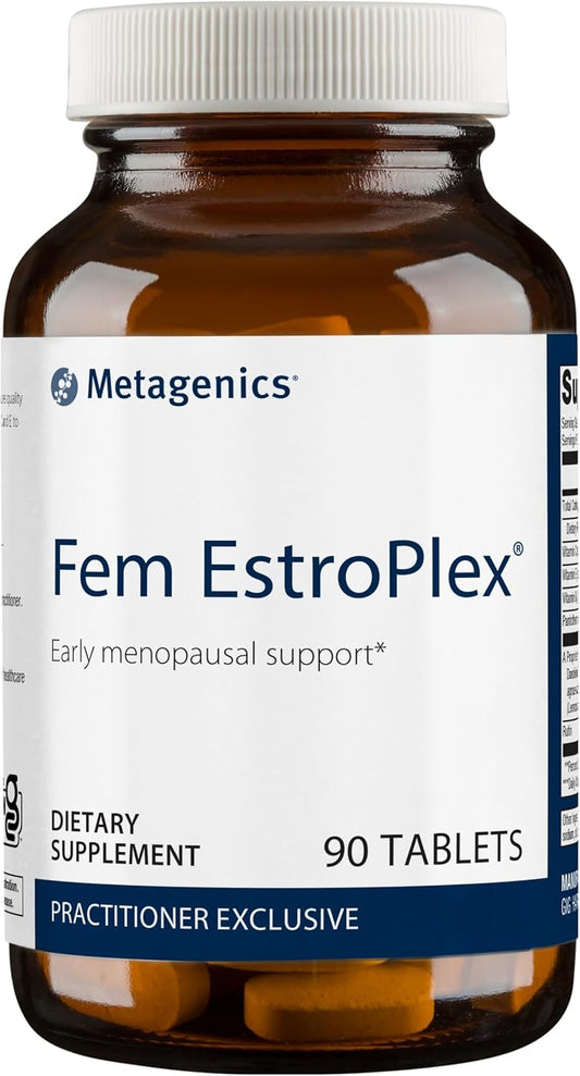 Metagenics Fem EstroPlex: 90 Tablets for Hormone Balance and Menopause Relief