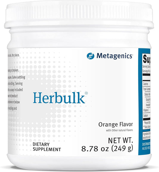 Metagenics Herbulk Orange Dietary Supplement Powder - 8.78 oz