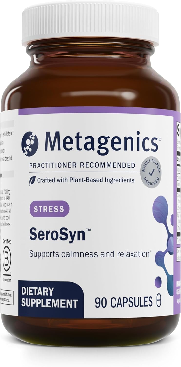 Metagenics Serosyn Capsules - 90 Count Bottle for Mood Support