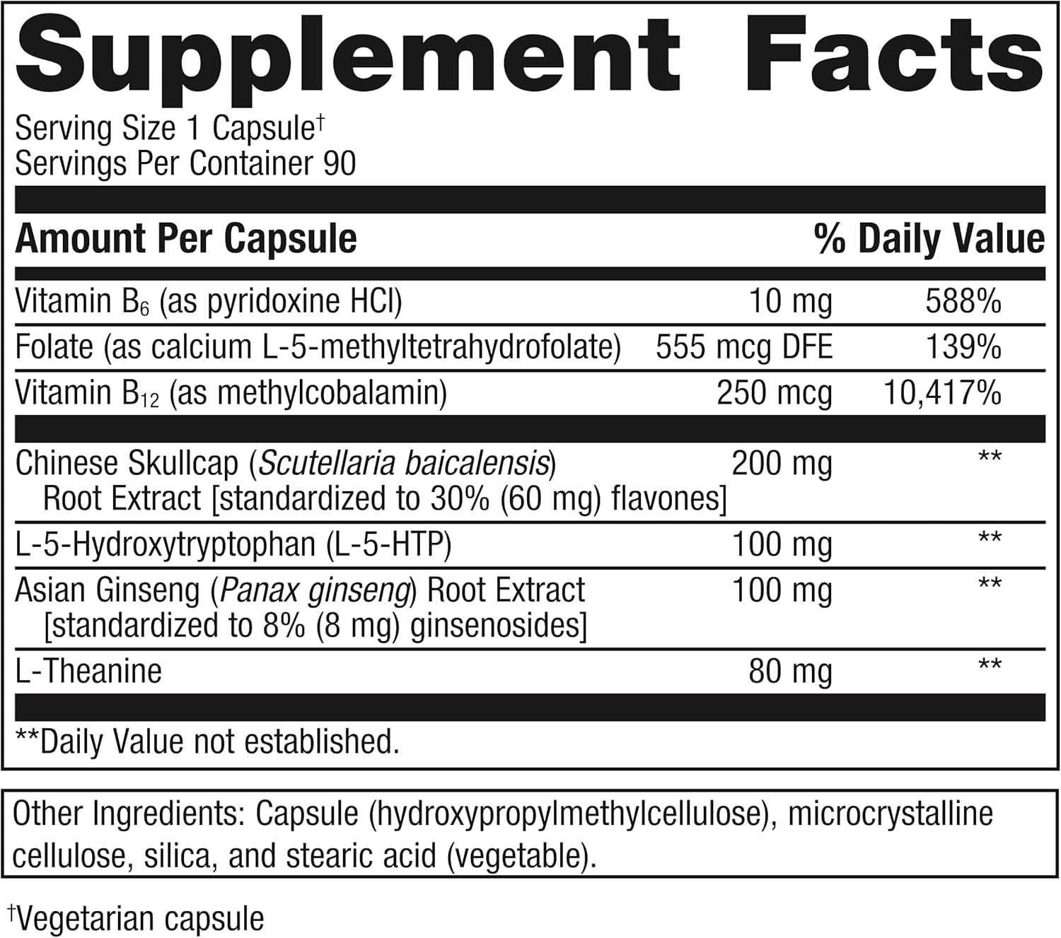 Metagenics Serosyn Capsules - 90 Count Bottle for Mood Support