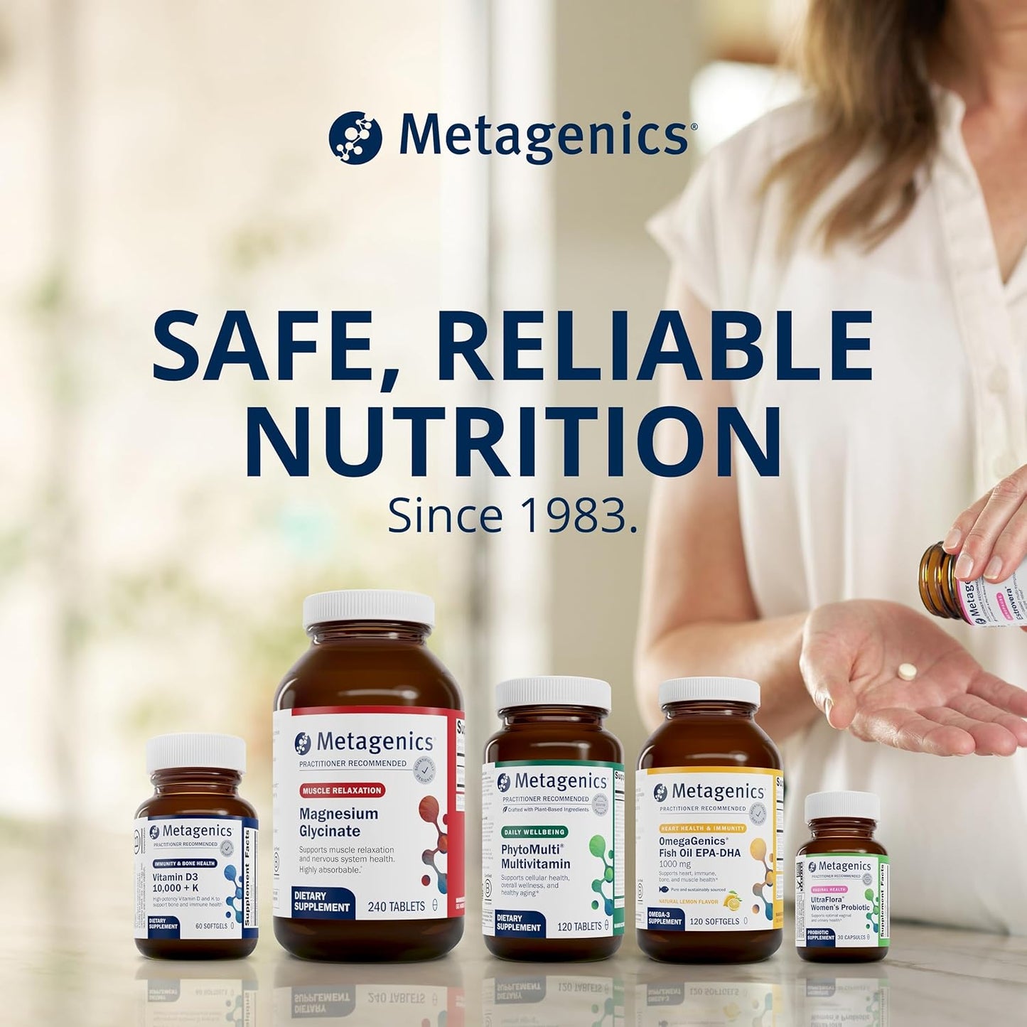 Metagenics Serosyn Capsules - 90 Count Bottle for Mood Support