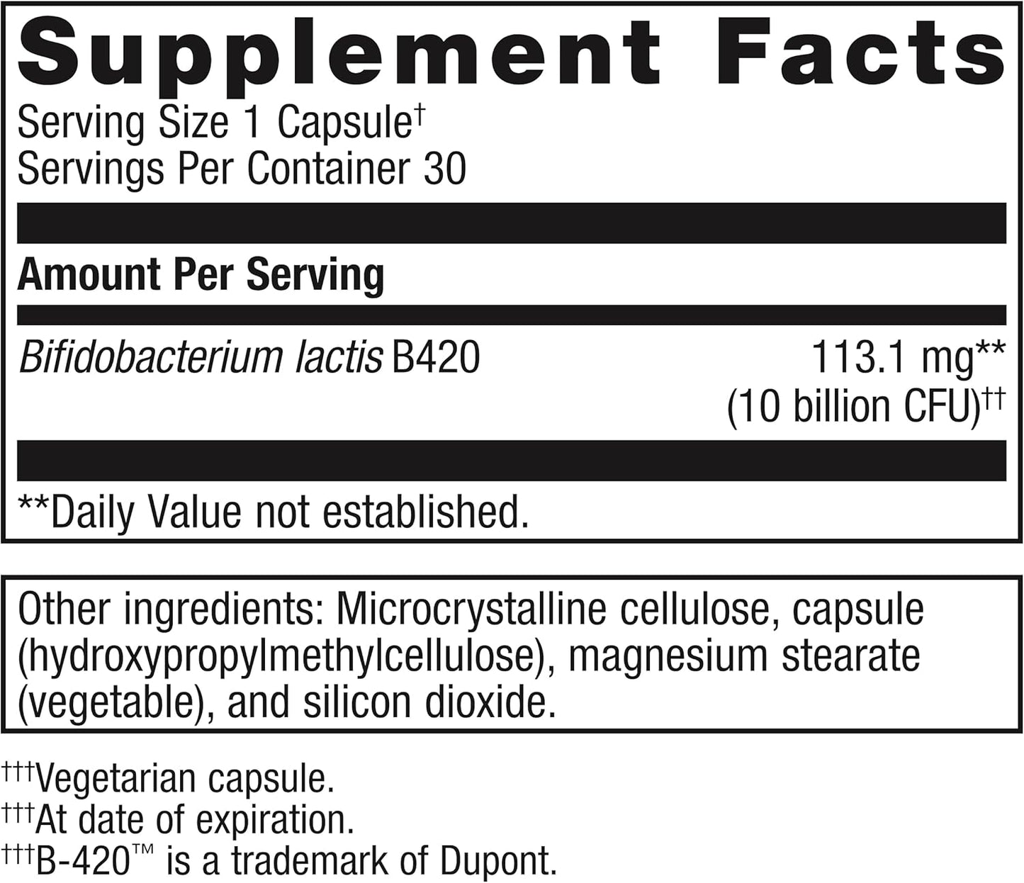 Metagenics UltraFlora Control: Daily Probiotic for Healthy Body Weight - 30 Servings