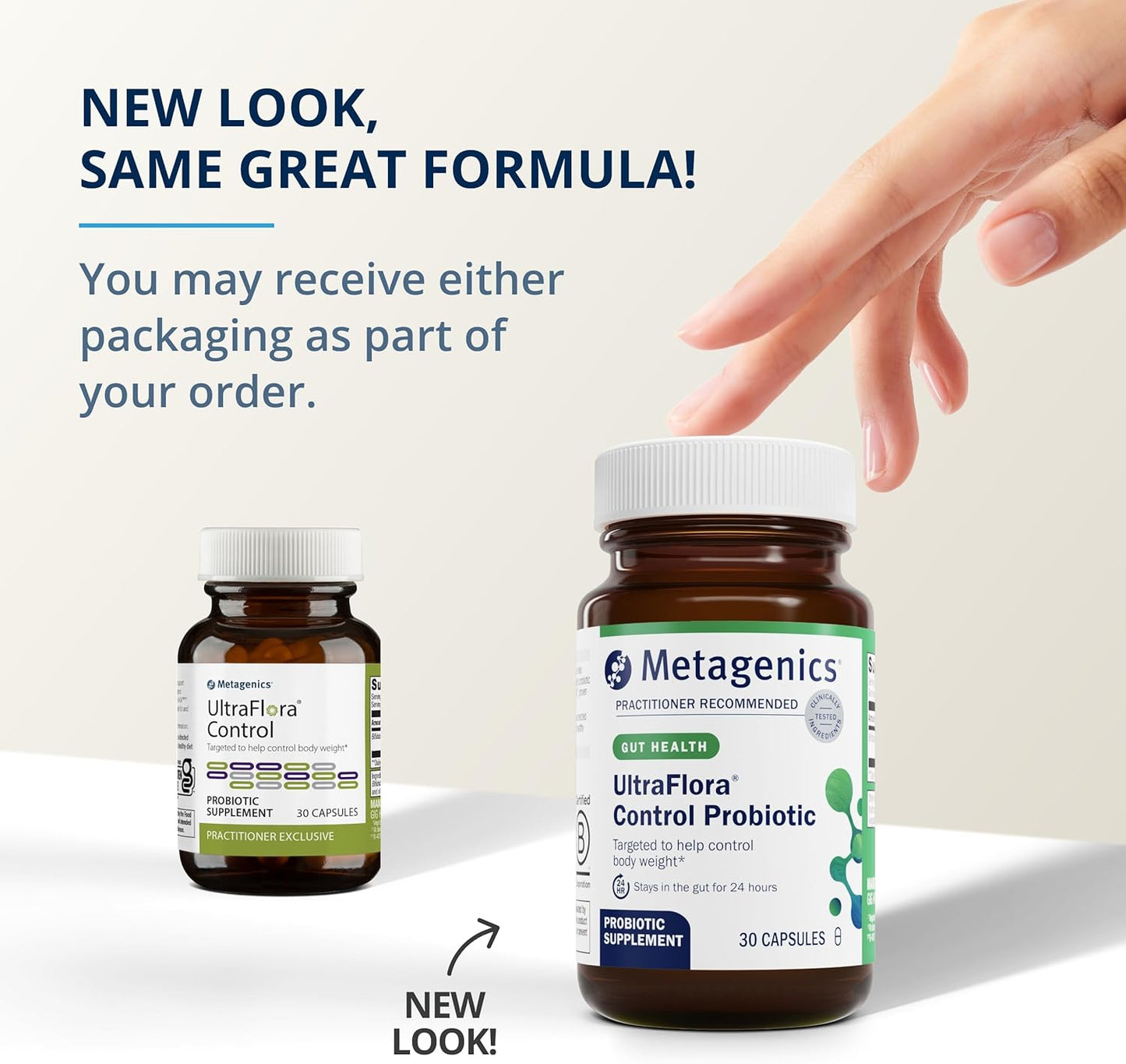 Metagenics UltraFlora Control: Daily Probiotic for Healthy Body Weight - 30 Servings