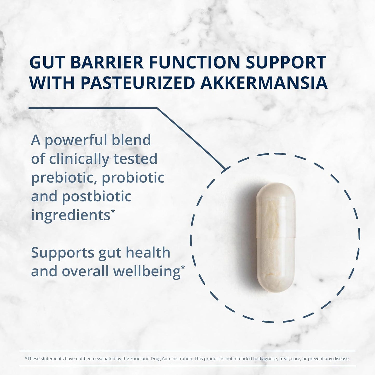 Metagenics UltraFlora Triplebiotic: Gut Health & Barrier Support with Akkermansia - 30 Capsules