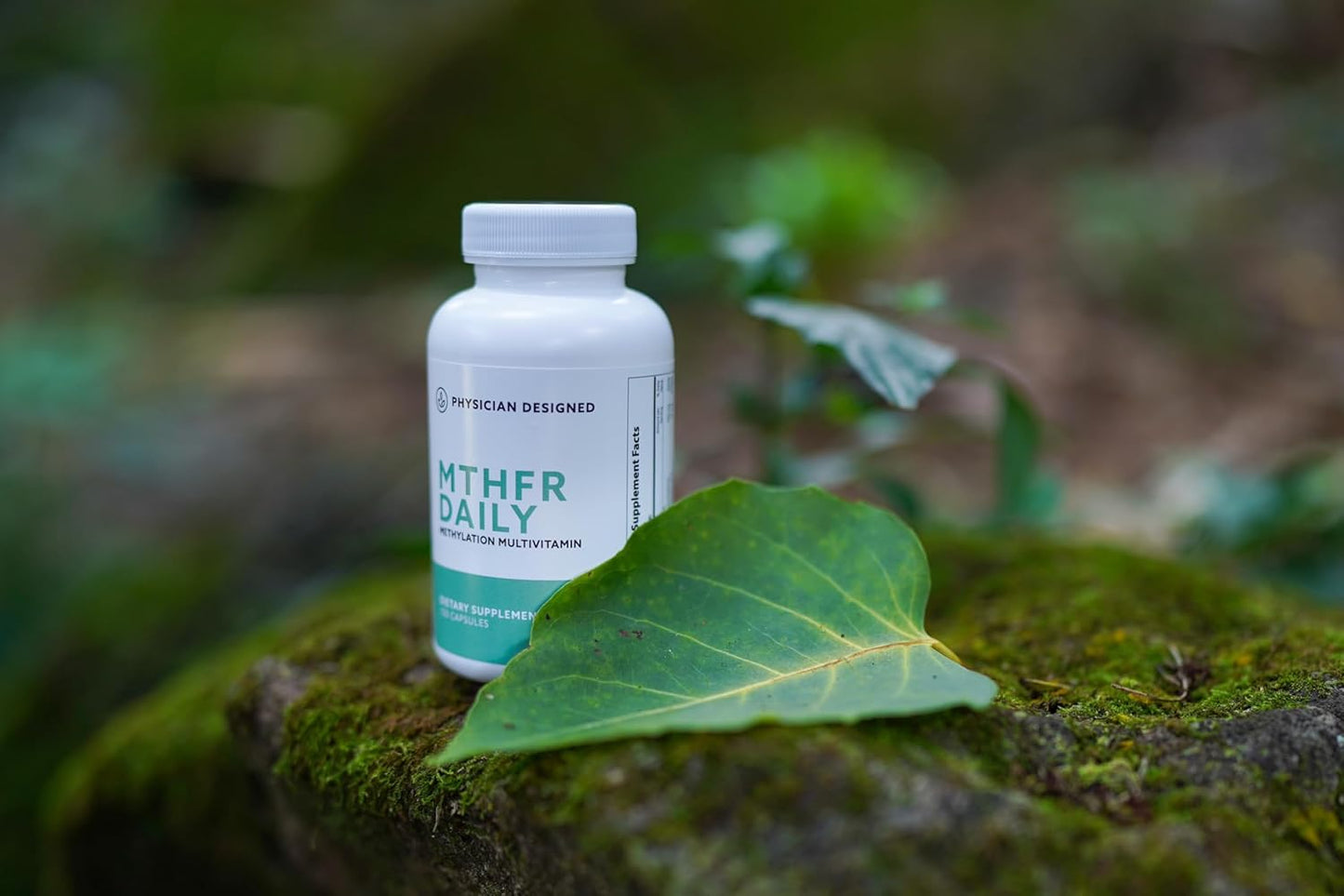 Methylated Multivitamin for Energy, Mood, & Heart | Physician Designed MTHFR Daily Multivitamin | Vitamin B-Complex | 120 Capsules