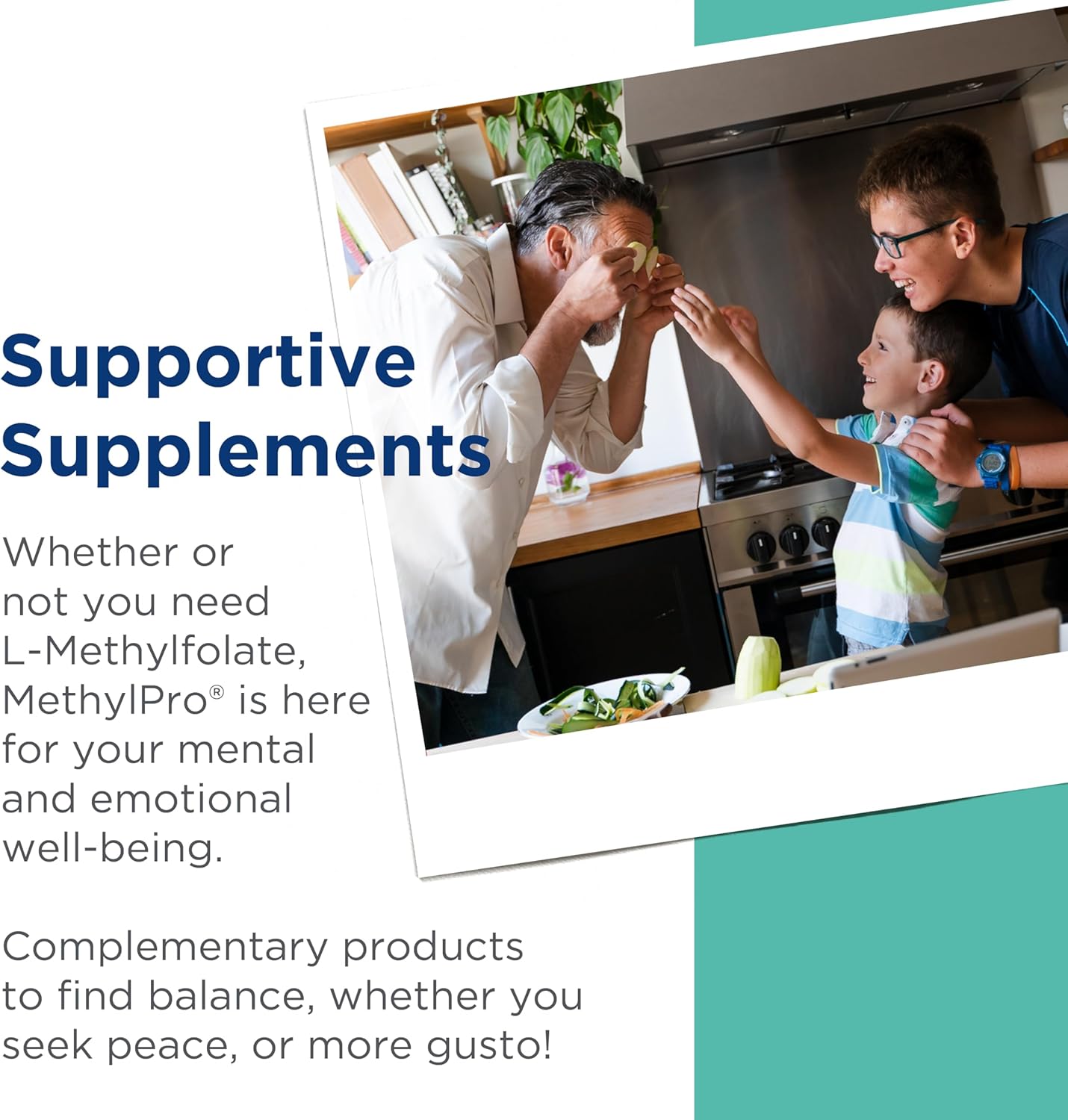 MethylPro Vitamin D3 5000 IU Capsules for Brain Health - Supports Nutrition and L-Methylfolate - 90 Capsules