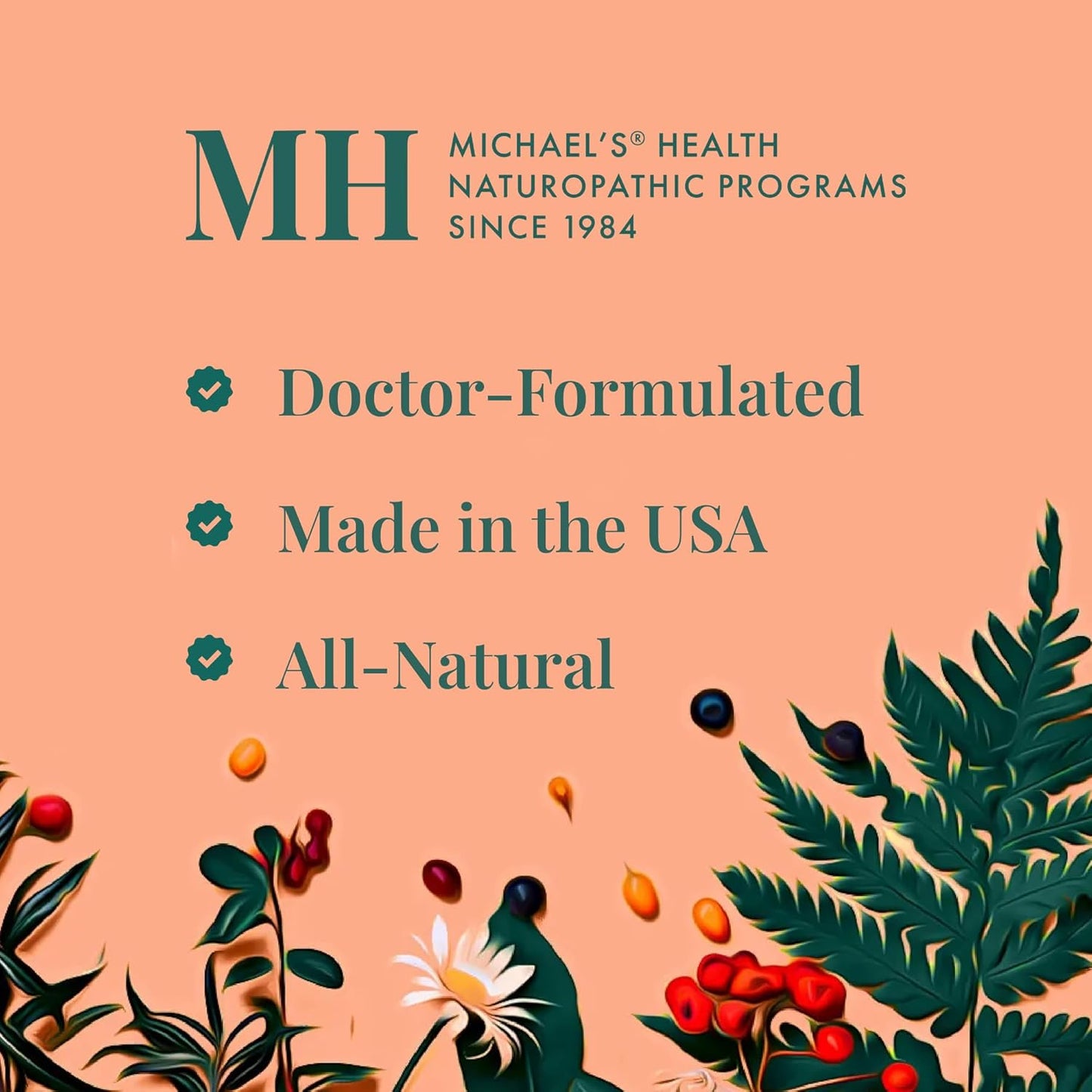 MICHAEL'S Health Thyroid Factors Capsules - Vegan Nutrients for Hormone Production - Kosher - 120 ct