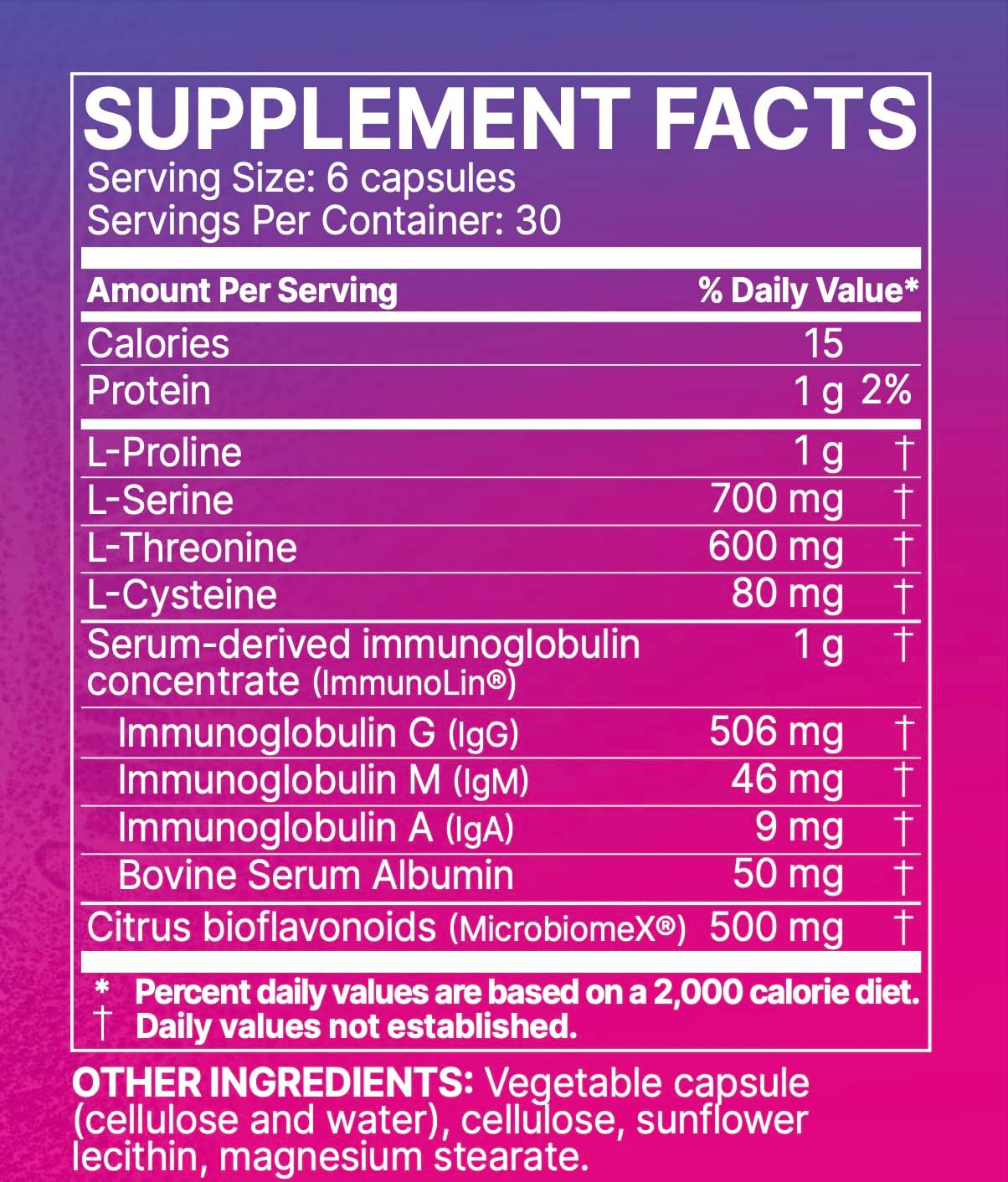 Microbiome Labs MegaMucosa Berry Acai Gut Health Powder - Complete Mucosal Support Supplement for Healthy Gut & Immune Function - Dairy-Free Immunoglobulins & Amino Acids - 5.5 oz