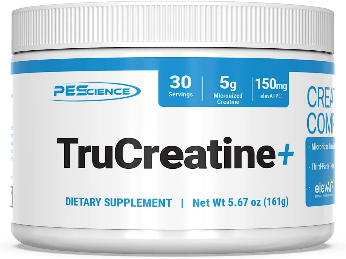 Micronized Creapure Creatine Monohydrate Powder with ElevATP - 5g per Serving - Muscle Growth, Strength & Recovery Support - 30 Servings - Men & Women