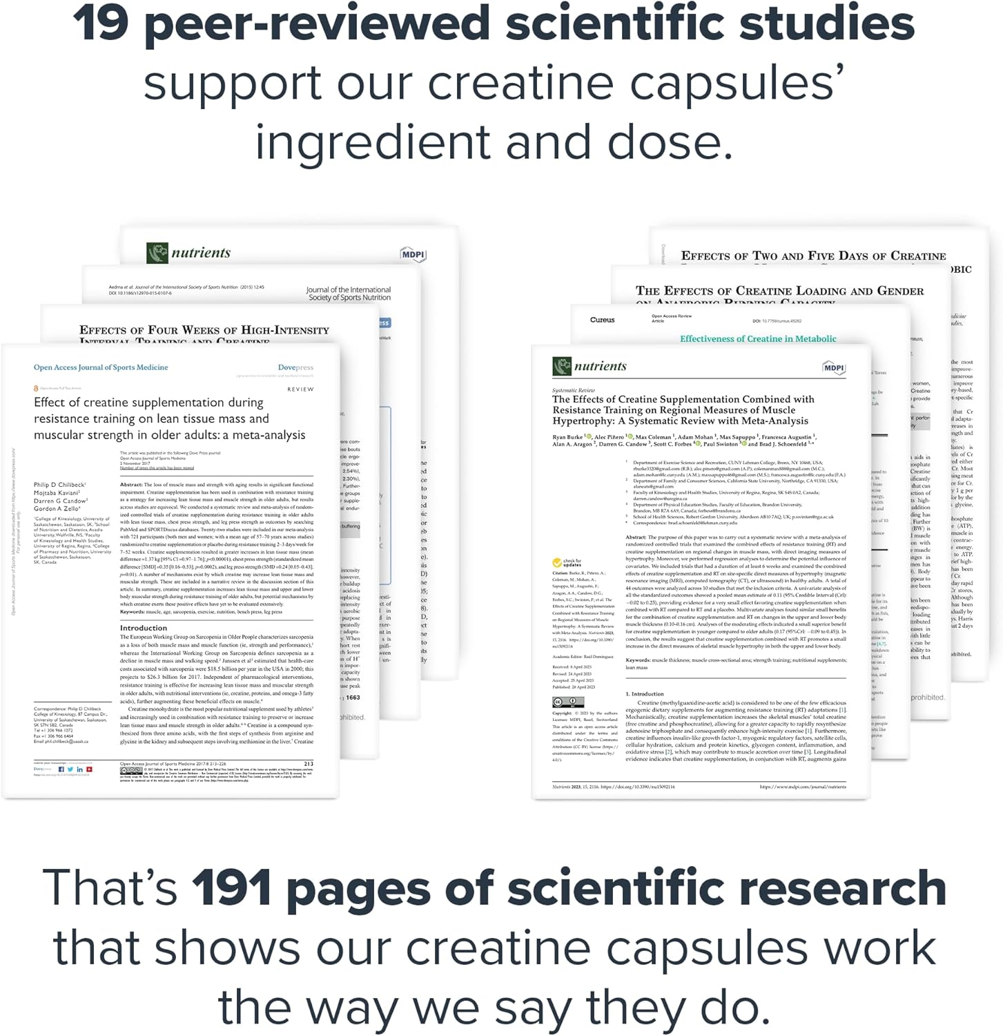 Micronized Creatine Monohydrate Capsules for Muscle Gain & Recovery - Clean Powder for Maximum Absorption - 30 Servings