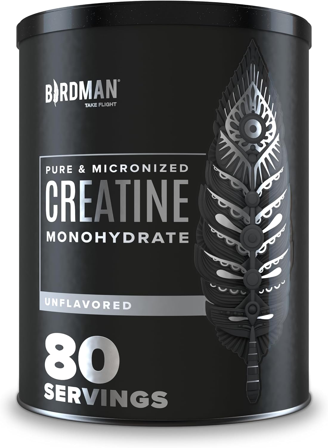 Micronized Creatine Monohydrate Powder for Muscle Recovery, Pre/Post Workout, Vegan, Gluten & Sugar Free - 80 Servings, 0.8lb