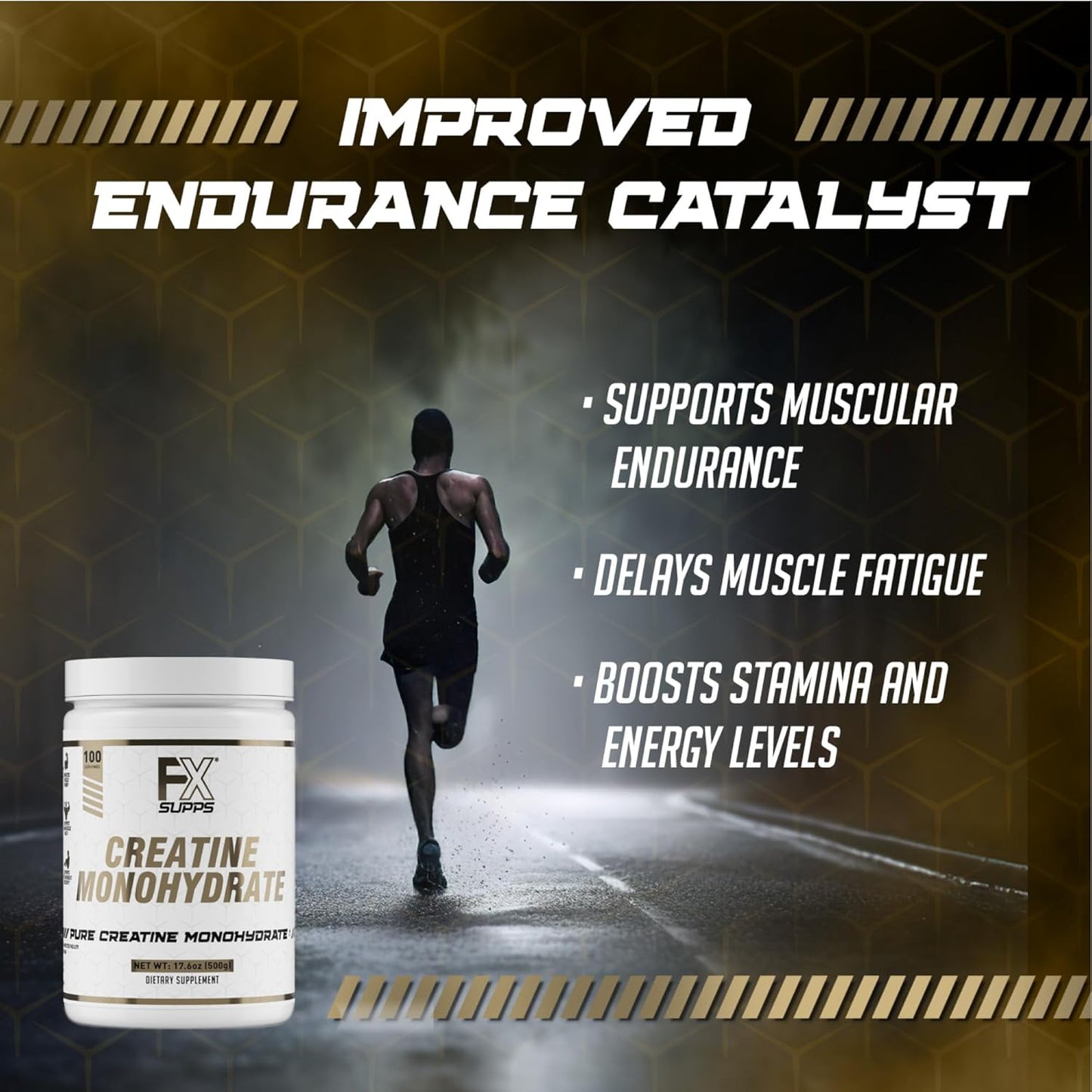 Micronized Creatine Monohydrate Powder for Muscle Gains and Recovery - Keto-Friendly and Fast-Absorbing Formula