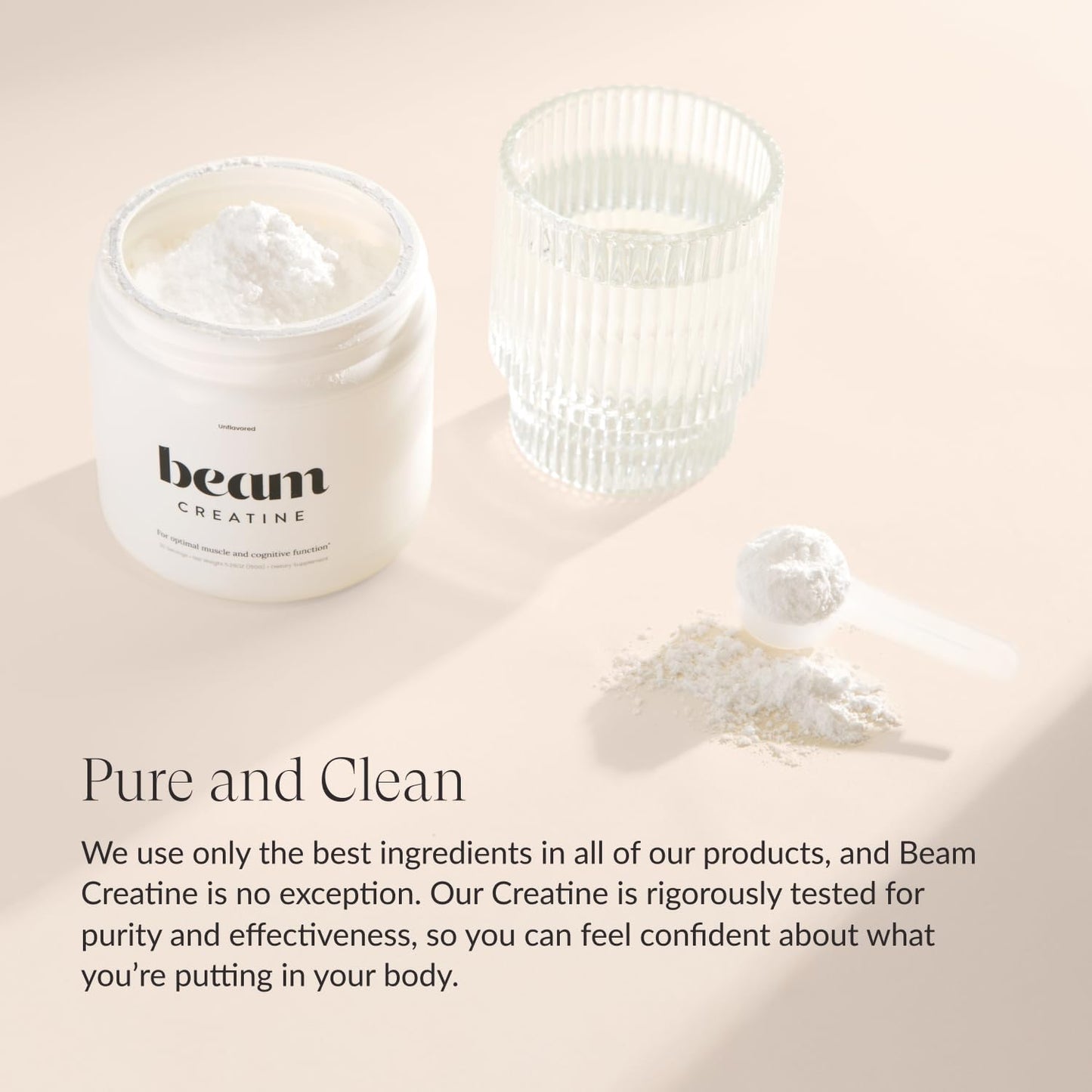 Micronized Creatine Monohydrate Powder for Muscle Growth & Recovery - Unflavored Workout Supplement for Men & Women - Keto & Vegan Friendly - 30 Servings