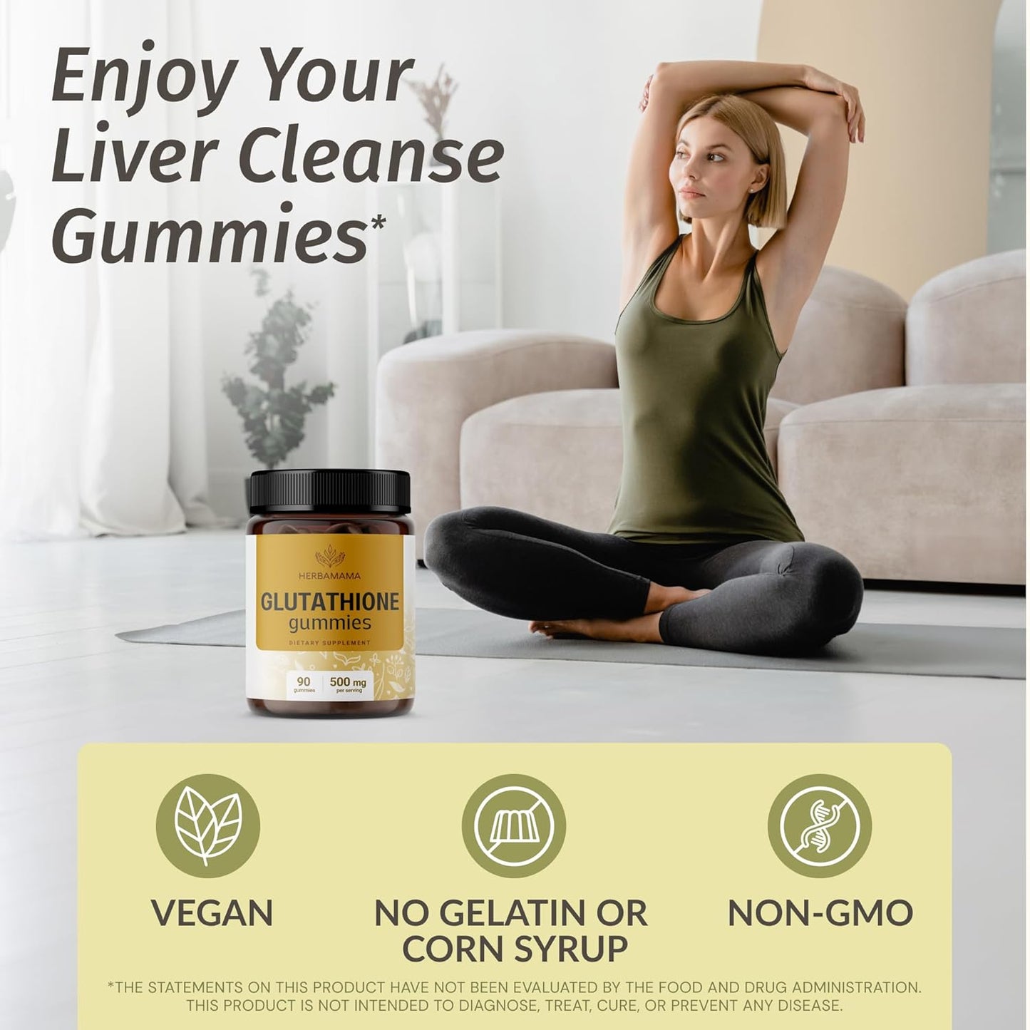 Milk Thistle Extract and Glutathione Gummies Bundle - Vegan, Non-GMO, Alcohol-Free - 2 Pack