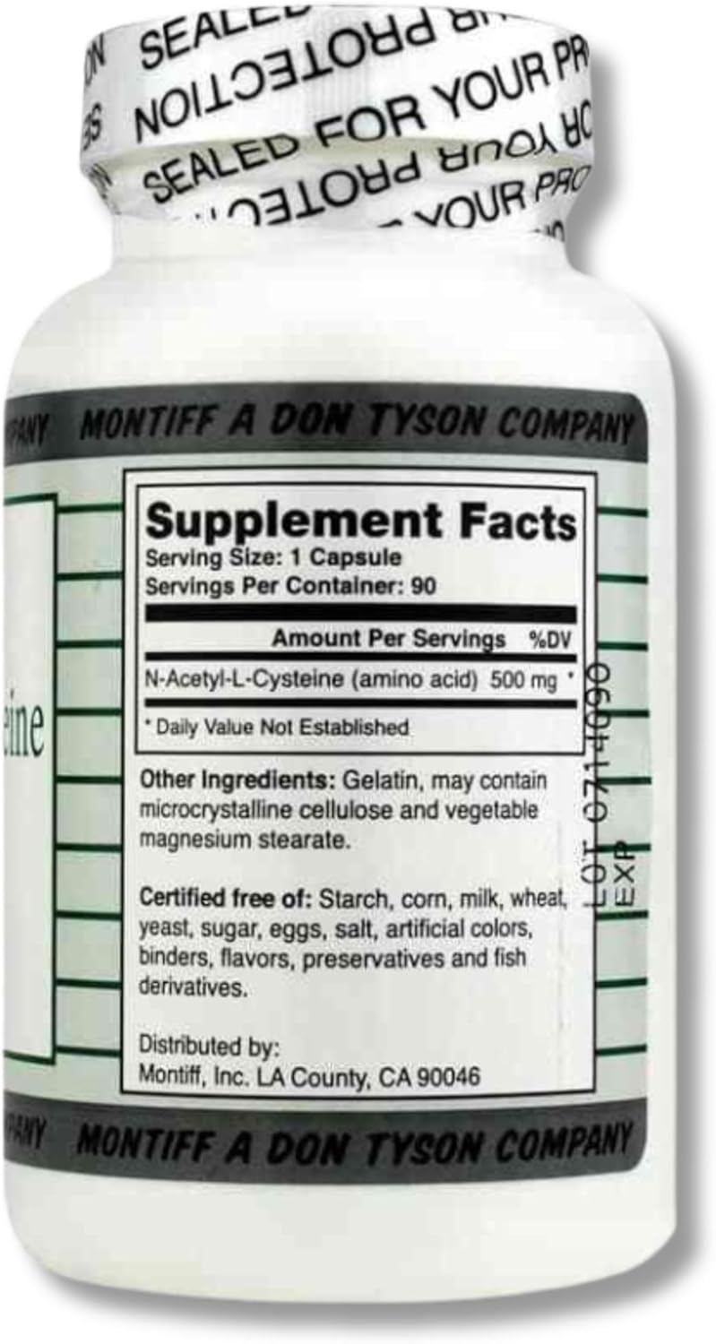 MindEyes NAC 500mg Supplement - 90 Capsules for Cognitive Health & Eye Support