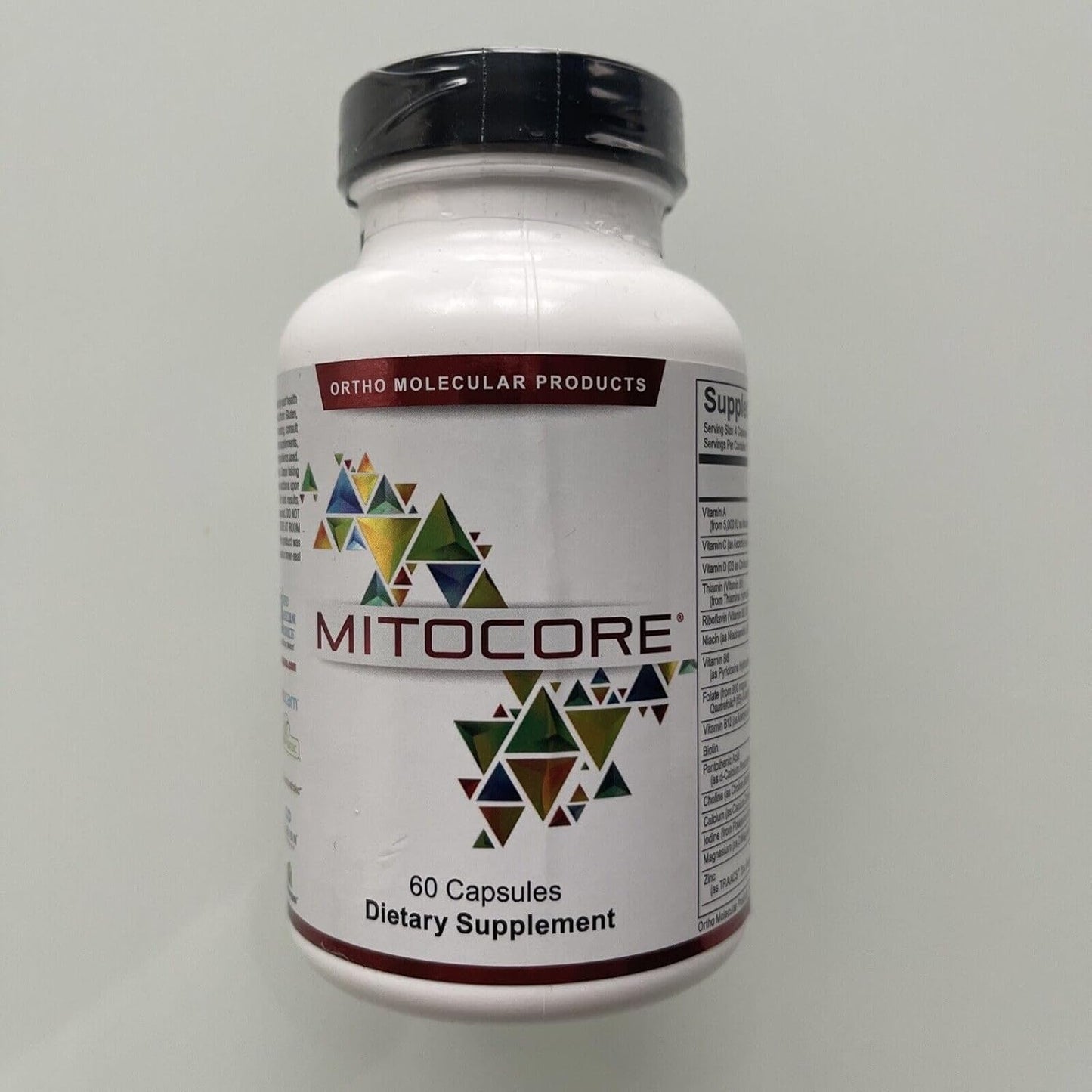 Mitocore 60 Capsules by Ortho Molecular Products - Natural Energy Support Supplement