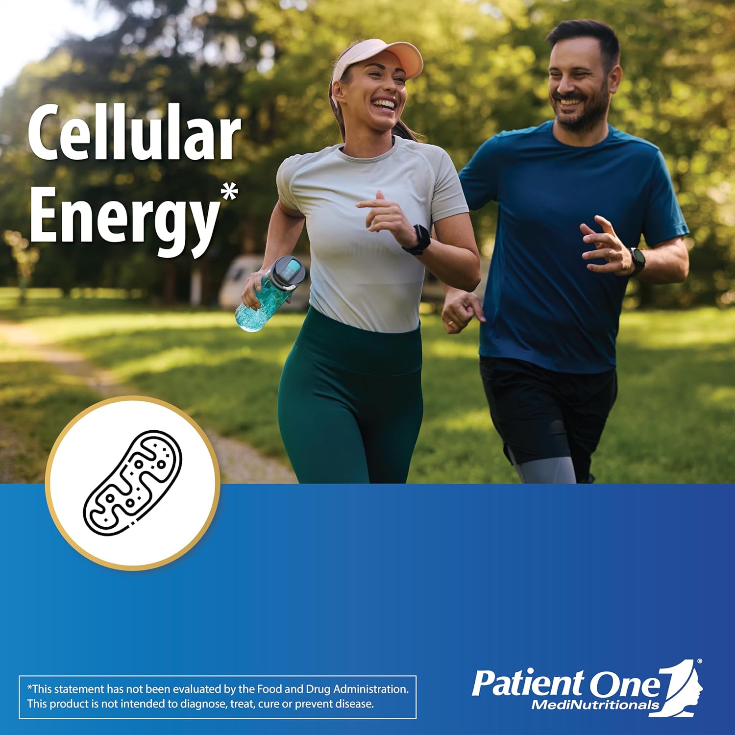 MitoEnergy-Plex Supplement for Energy Support and Fatigue Relief with French Oak, Ashwagandha, and Ginseng - 30 Capsules