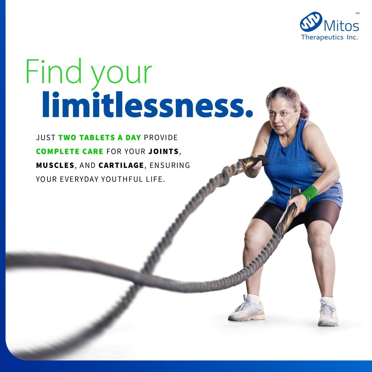 Mitos Joint Flex Supplement for Joint, Muscle, and Cartilage Health | MSM 1500mg & NAG 500mg | 60-Day Satisfaction Guarantee