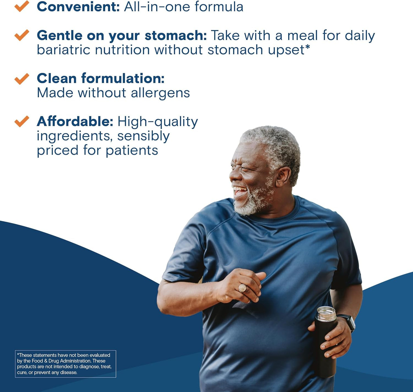 Mixed Berry Bariatric Fusion Chewable Multivitamin with Iron - One Month Supply for Gastric Bypass and Sleeve Gastrectomy