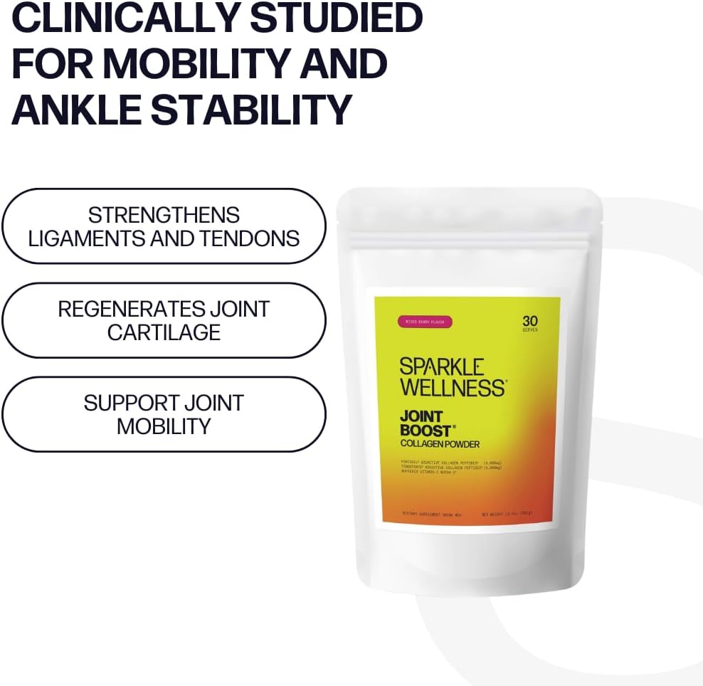 Mixed Berry Collagen Powder with FORTIGEL & TENDOFORTE Peptides for Joint Mobility (30 Servings)