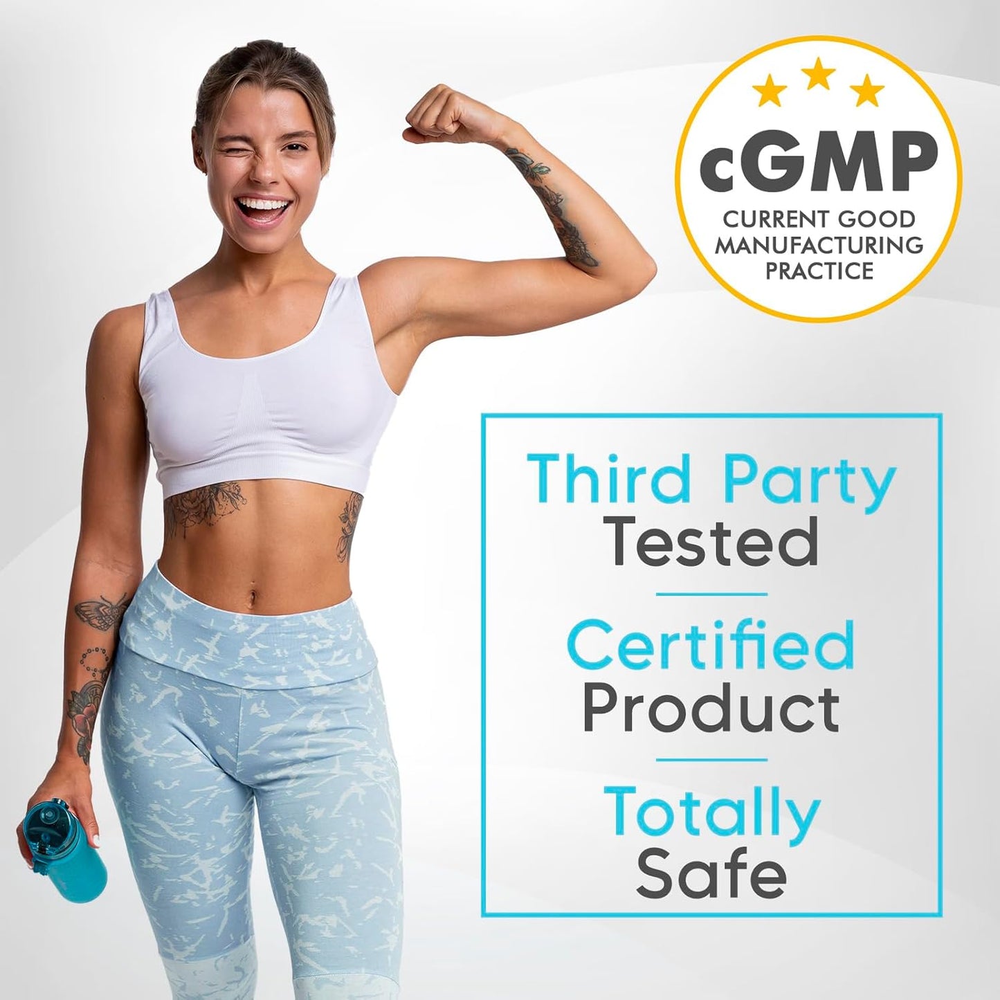 Mixed Berry Creatine Gummies for Strength, Energy, and Muscle Gain - 120 Count Vegan & Sugar-Free Bites for Men & Women, 5g per Serving