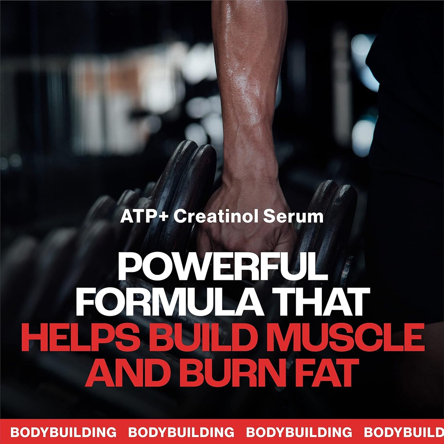 MMUSA ATP+ Men's Creatine Serum for Enhanced Workouts & Recovery - Amino Acids, Vitamins, Joint Support - Top Pre-Workout Solution