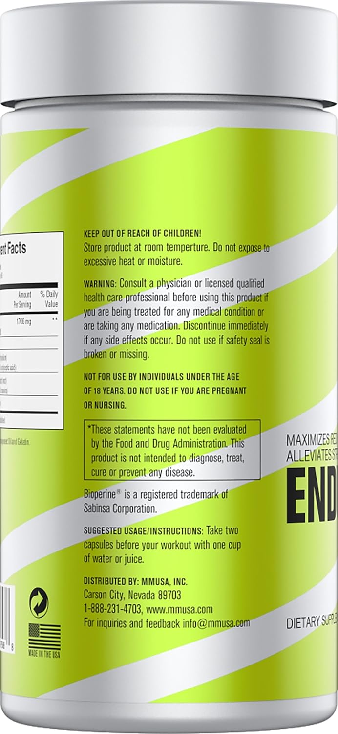 MMUSA Endurus II: Athletic Performance Enhancer - Boost Stamina, Energy, Muscle Recovery & Mental Focus