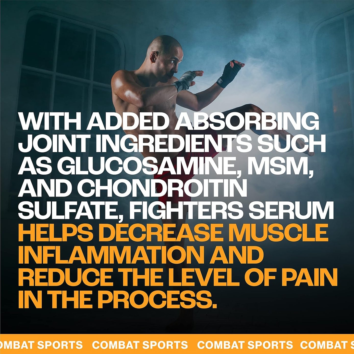 MMUSA Fighters Creatine Serum: Enhance Boxing Performance with MSM, Amino Acids, Vitamins & Glucosamine - Strawberry, 5.1 Fl Oz