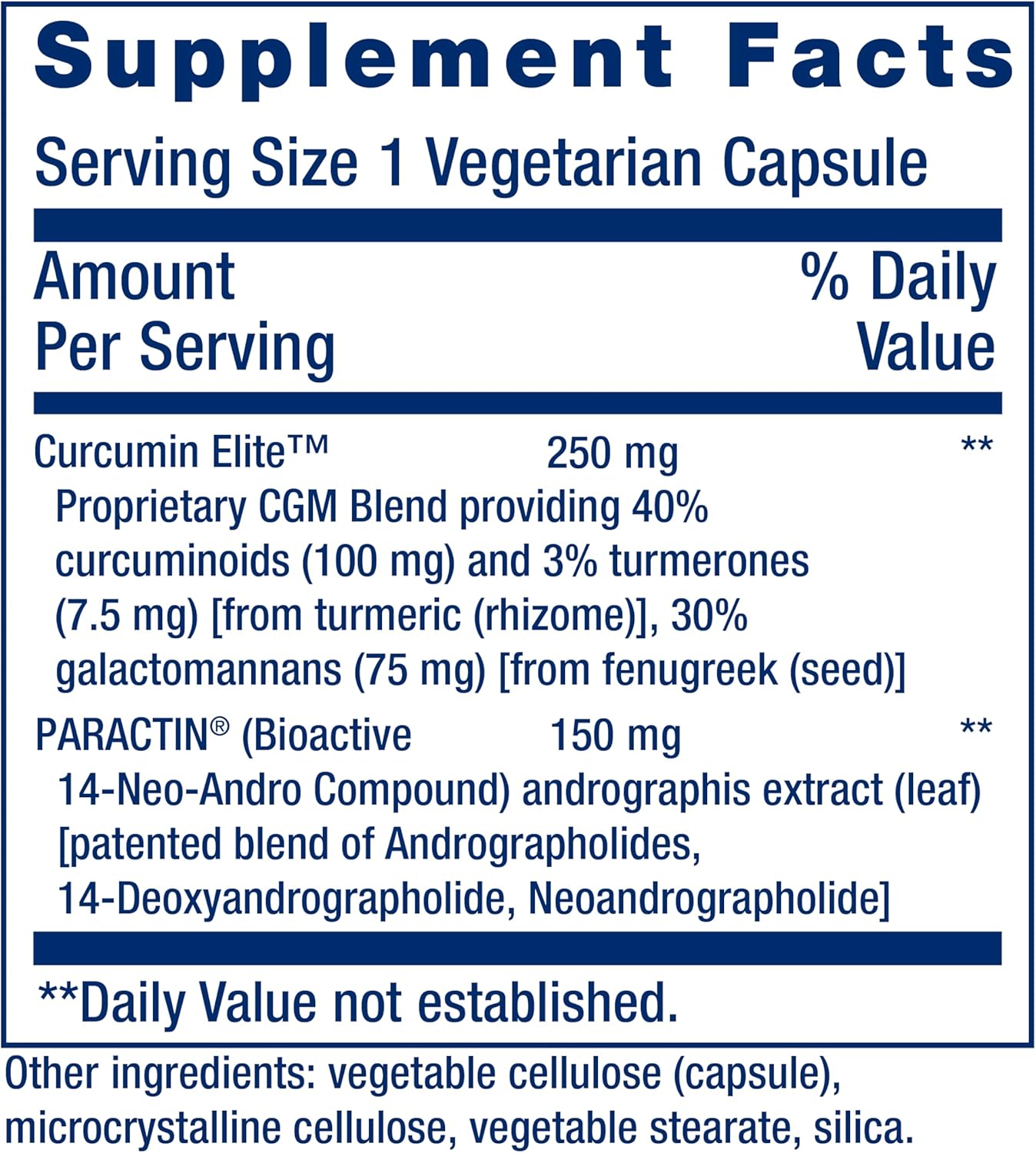 Mobility and Flexibility Support with Curcumin Elite™ Turmeric Extract - 60 Vegetarian Capsules, Non-GMO