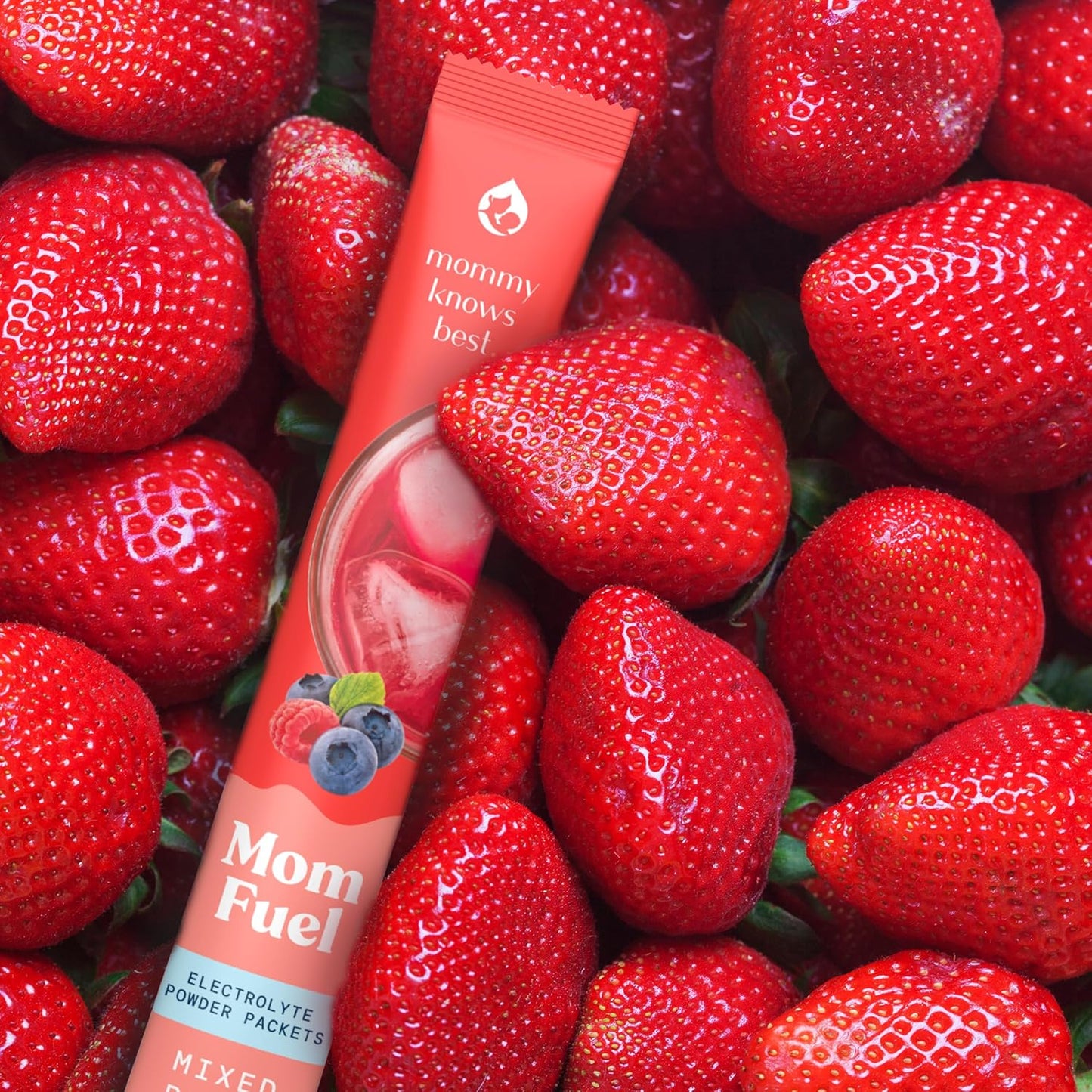 Mommy Knows Best Electrolyte Drink Mix for Moms - Hydration Support for Pregnancy and Lactation - Prenatal Electrolytes and Trace Minerals - 16 Count