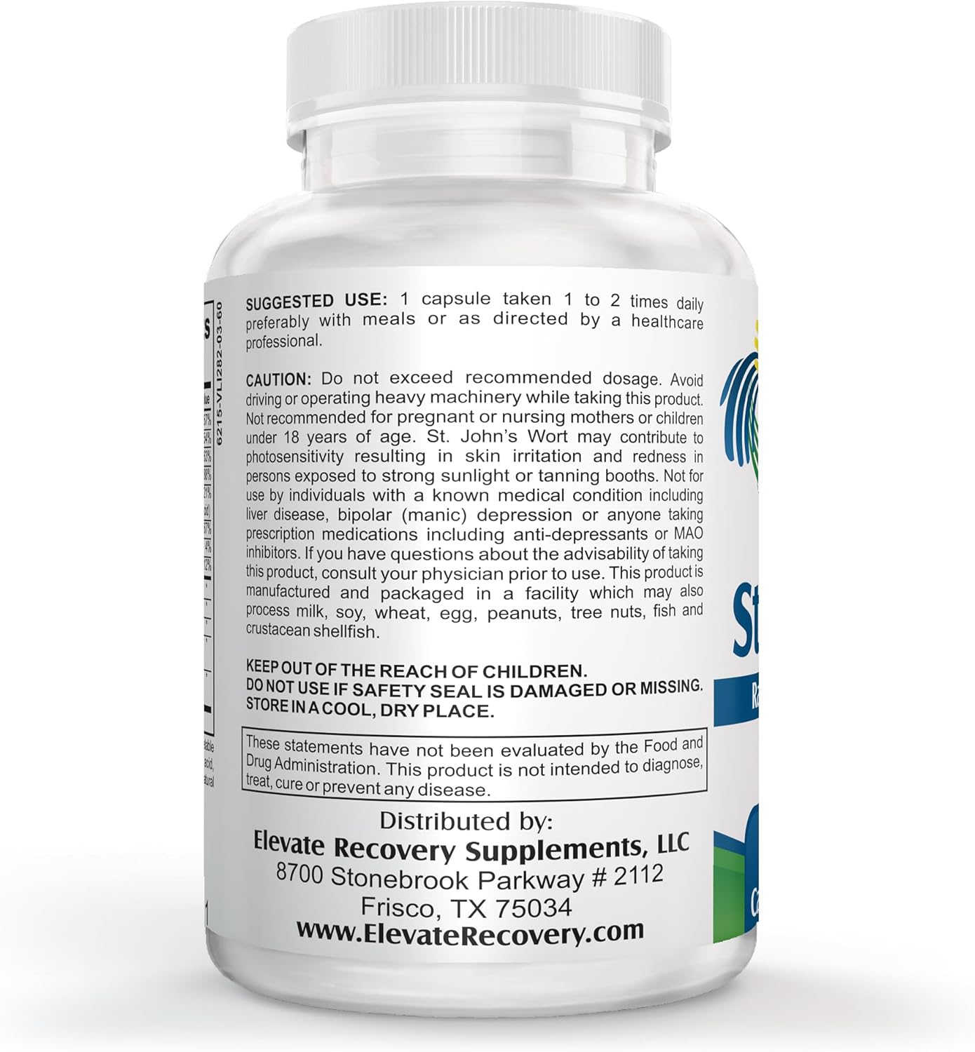 Mood Stabilizer-XL: Support Supplement with 13 Active Ingredients - Mood Enhancer & Vitamins - 60 Capsules