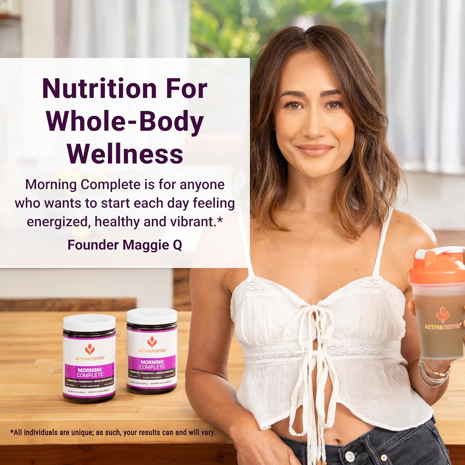 Morning Complete Superfood Drink Mix - Gut Health Support with Prebiotics, Probiotics, Antioxidants, Green Superfoods - Mixed Berry Flavor, 30 Servings