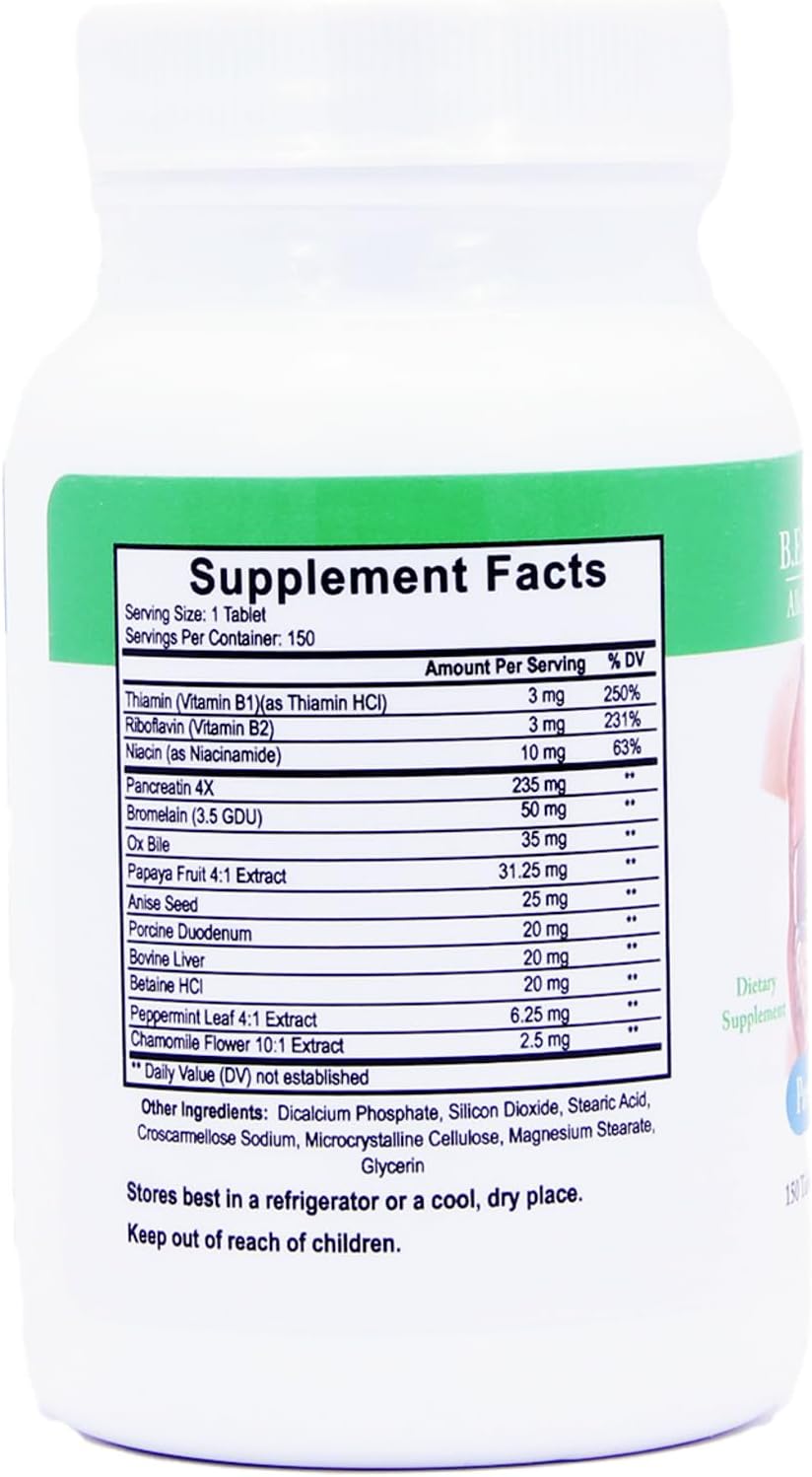 Morter HealthSystem Alka•Pan (12 Pack) Natural Pancreatic Enzymes Supplement with Antioxidant-Rich Superfoods & Digestive Herbs