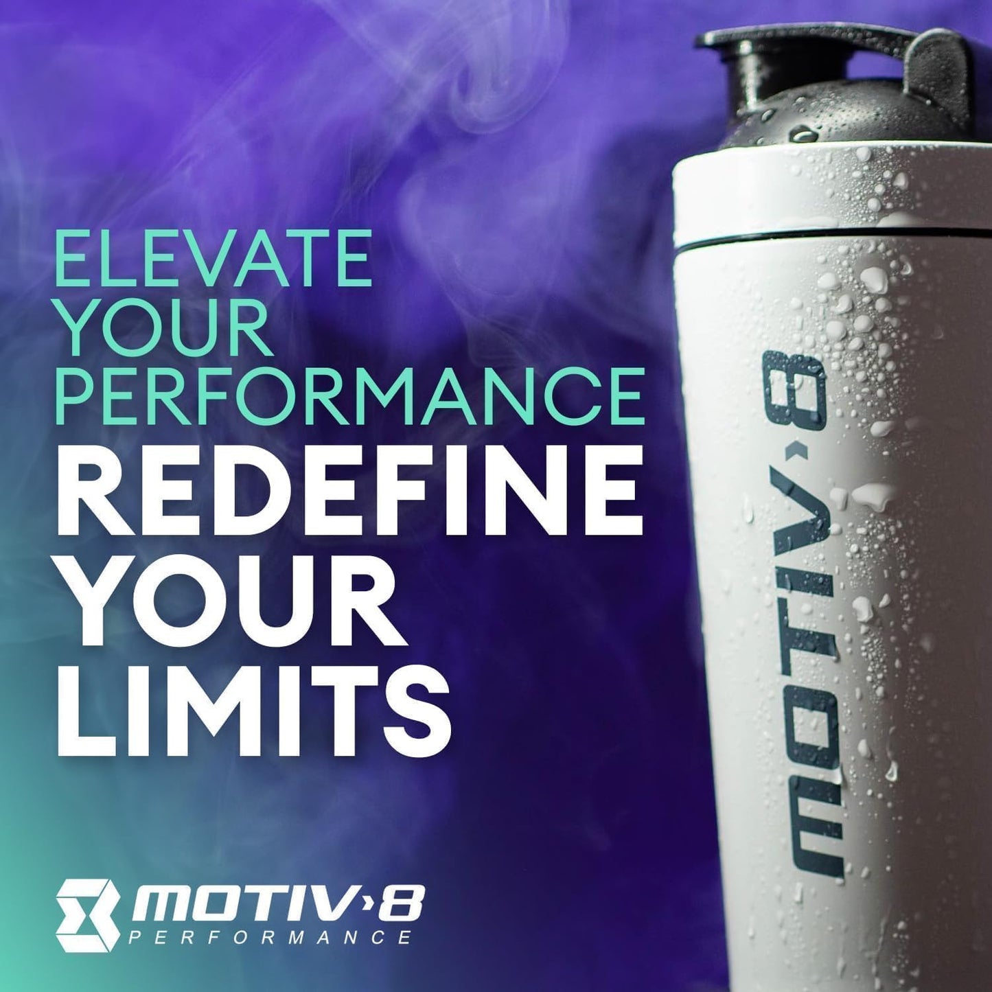 Motiv-8 Sugar-Free Pre-Workout Performance Enhancer, Boost Energy, Focus, and Mood, Improve Workouts, Cherry Lemonade Flavored (30 Servings)