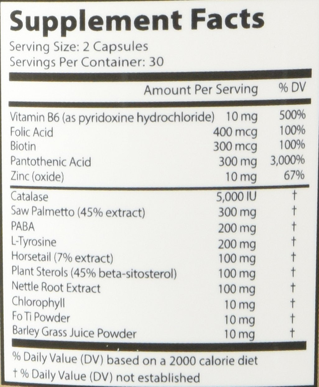MÄRITZMAYER LABORATORIES Anti-Gray Hair Capsules - Restore Natural Color - B Vitamins, Minerals, Herbs - 60ct